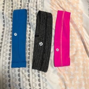 Set of 3 LuluLemon headbands!